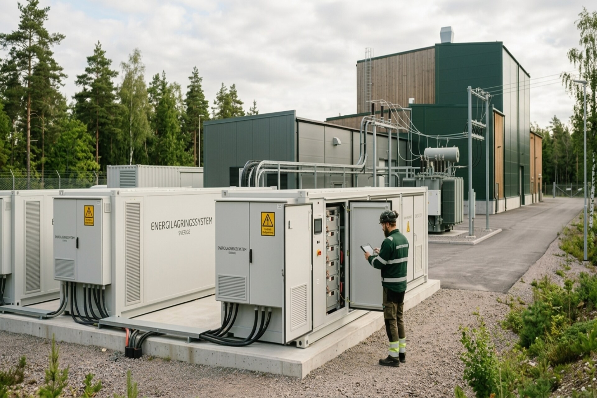 Batterilagring